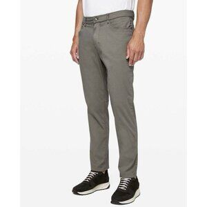 Lululemon ABC Pant Classic Dye Washed Grey Sage Size 38x33 EUC